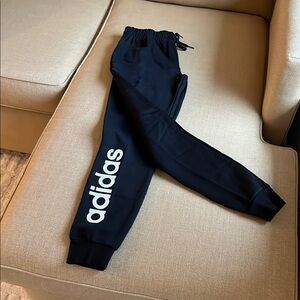 Adidas Kids Black Jogger Pants